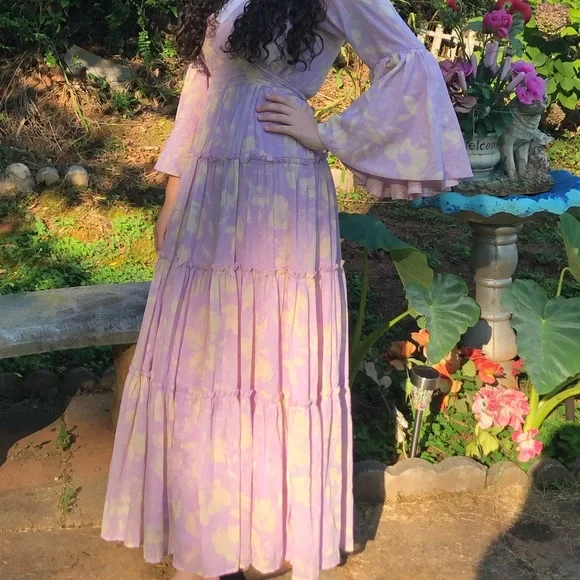 chinese dress ladies Free People Sheer Bliss Maxi  Timber Boutique